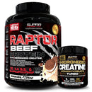 Pack Raptor Beef Protein 5 Lbs +100% Creatina Turbo 300 Grs Fast Nutrition - Suples.cl