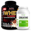 Pack Whey Turbo 5 Lbs + Creatina Monohidratada 1 Kg Nutrivital - Suples.cl