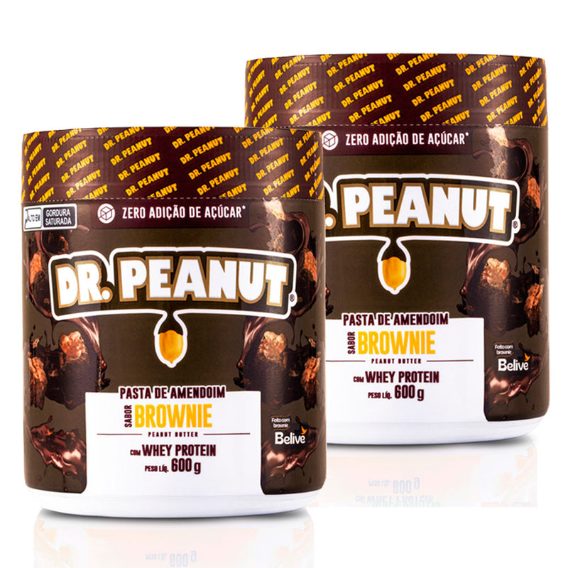 Pack 2 Dr Peanut Mantequilla de Maní 600 Grs