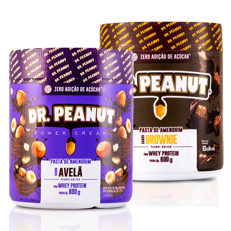 Pack 2 Dr Peanut Mantequilla de Maní 600 Grs