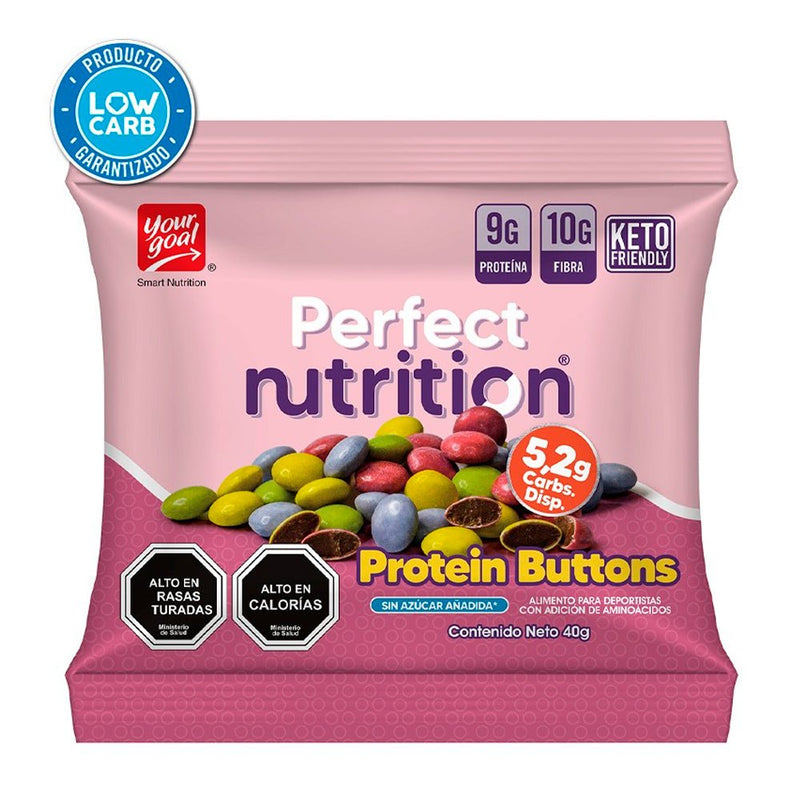 Perfect Nutrition Protein Buttons 40g Your Goal - Suples.cl