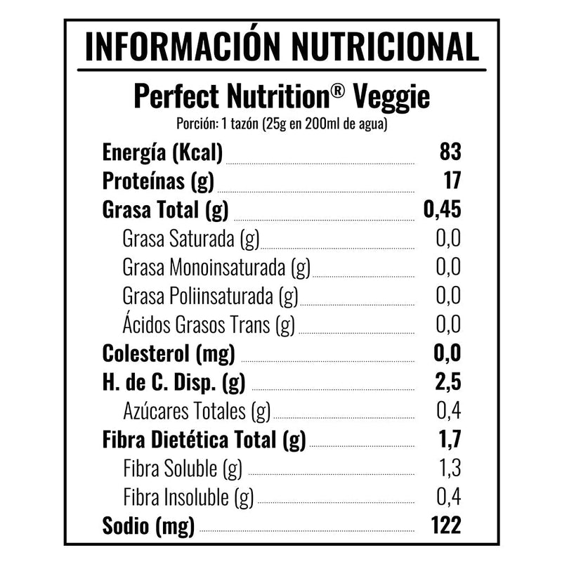 Perfect Nutrition Soup Veggies Your Goal - Suples.cl