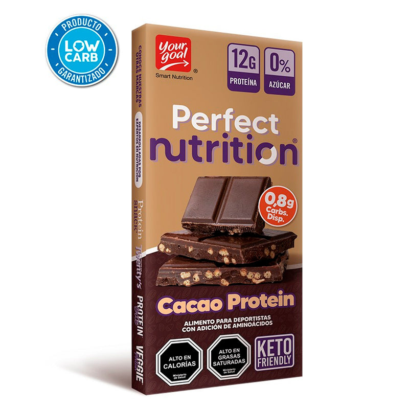 Perfect Nutrition Barra Cacao Protein 100g Your Goal