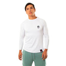Polera Athletic White Long Sleeve Durabody - Suples.cl