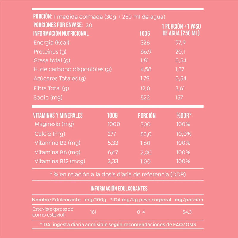 Proteína Vegetal Lean Active 30 Serv Cáscara Foods - Suples.cl