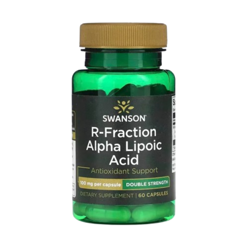 R-Fraction Alpha Lipoic Acid 100mg - 60 Cápsulas Swanson