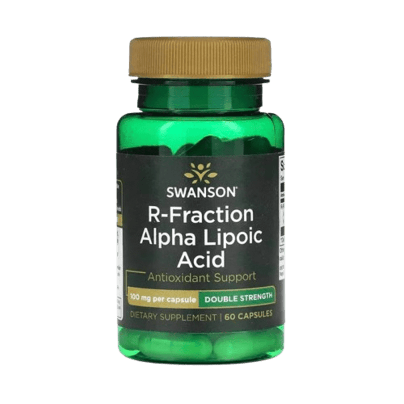 R - Fraction Alpha Lipoic Acid 100mg - 60 Cápsulas Swanson - Suples.cl