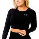 Top Seamless Mujer Negro Durabody - Suples.cl