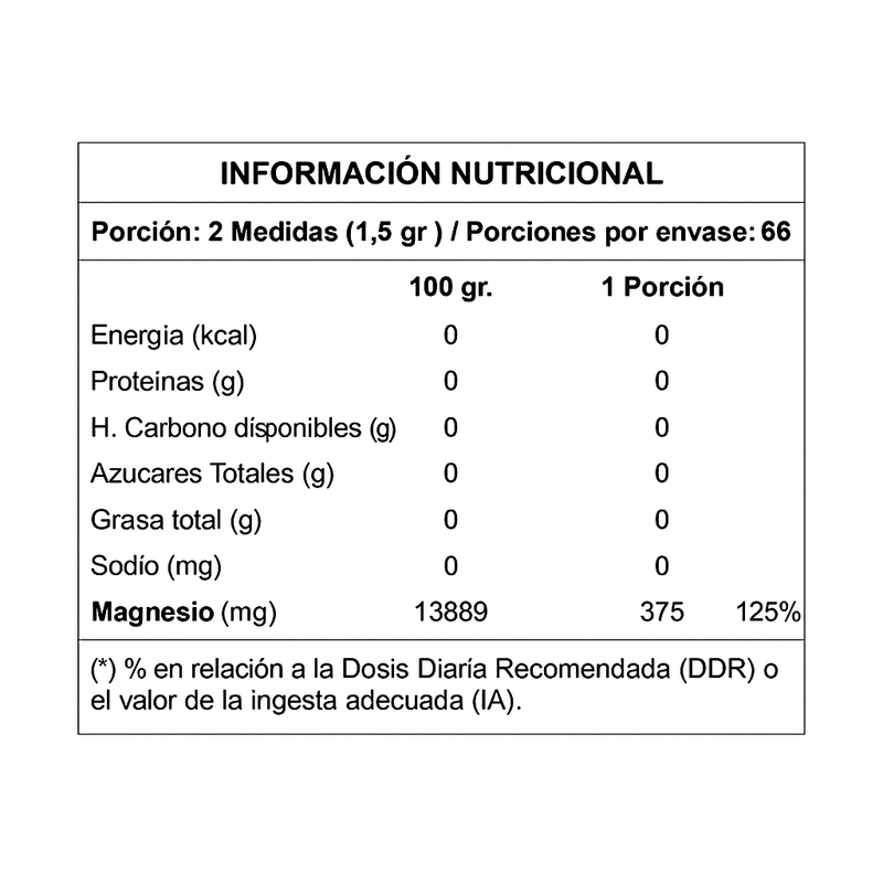 Triple Magnesium 100g OstroVit - Suples.cl