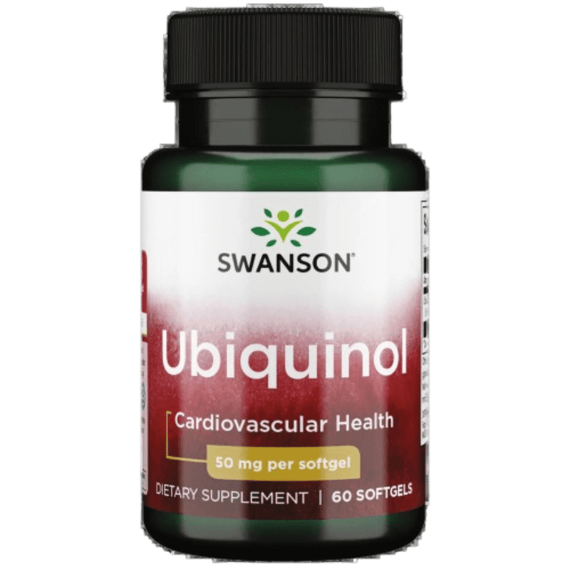 Ubiquinol 50mg - 60Softgels Swanson - Suples.cl