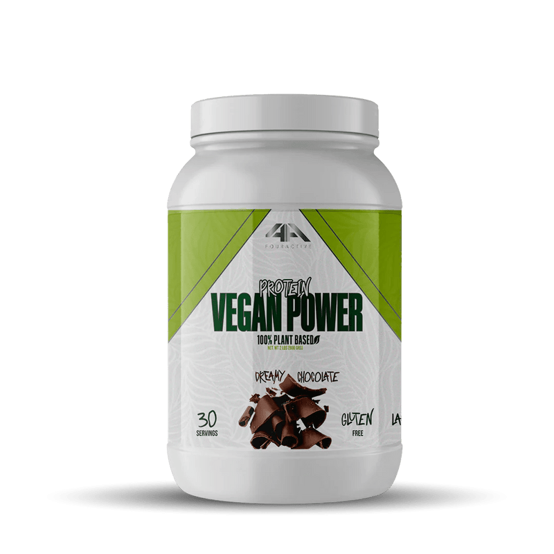 Vegan Powder Protein 2lbs - 30 Servicios 4Active - Suples.cl