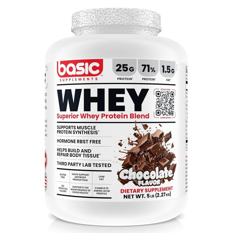 Whey Protein 5 Lbs Basic Supplements - Suples.cl