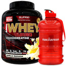 Whey Turbo 5lbs + Botellon rojo Fast Nutrition - Suples.cl