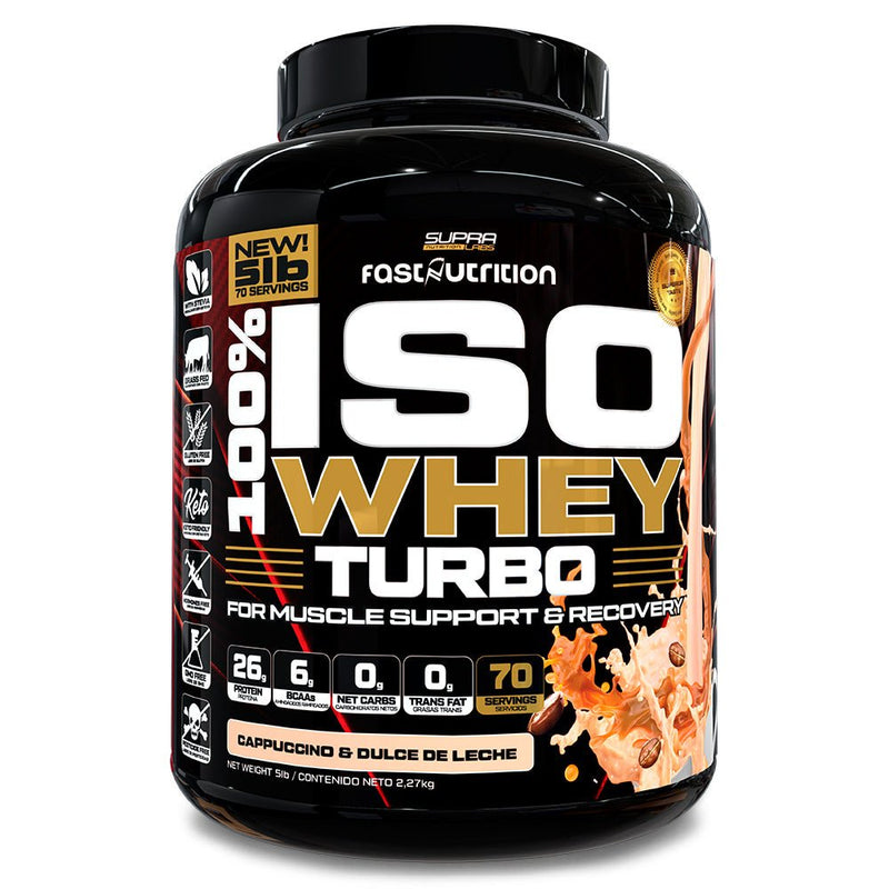 100% Iso Whey Turbo 5 Lbs Fast Nutrition - Suples.cl