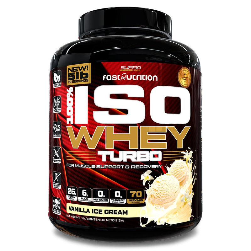 100% Iso Whey Turbo 5 Lbs Fast Nutrition - Suples.cl