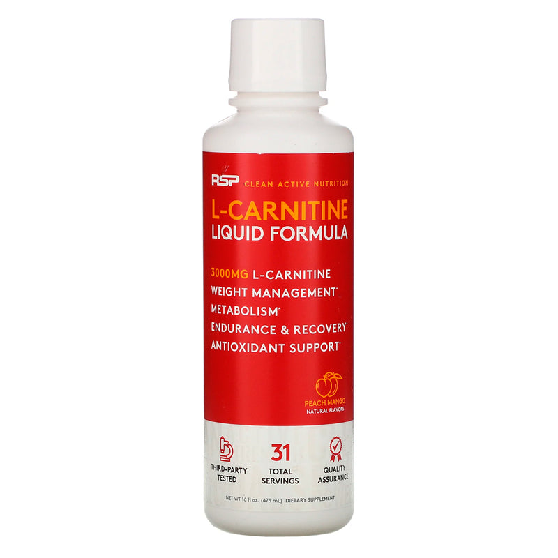 LCarnitina Liquida RSP (30 serv)-RSP Nutrition-Suples.cl