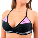 Bikini Top Durabody Black Pink Active Wear - Suples.cl