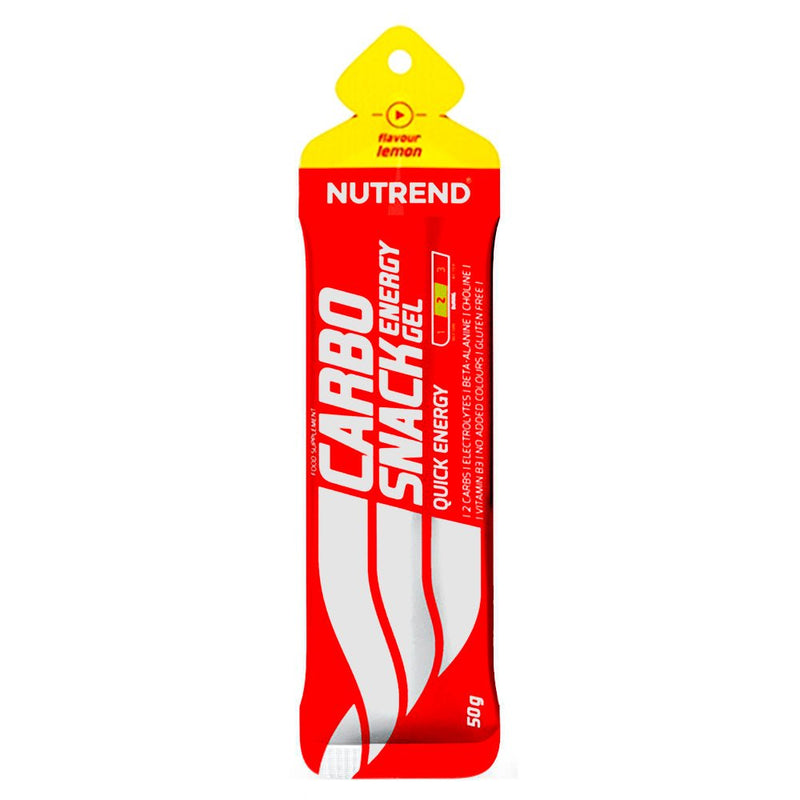 Carbo Snack Energy Gel 50g Sachet Nutrend - Suples.cl