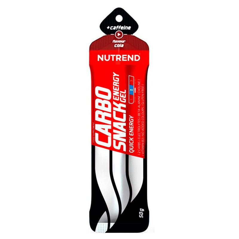 Carbo Snack Energy Gel + Caffeine 50g Sachet Nutrend - Suples.cl