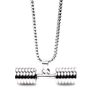 Collar Mancuerna de Acero Jungle Fit - Suples.cl