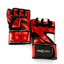 Guantes de Cuero Rojo Metálico Greatlhete - Suples.cl