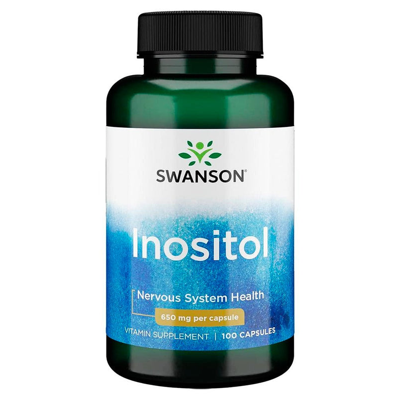 Inositol 650 Mg 100 Caps Swanson - Suples.cl