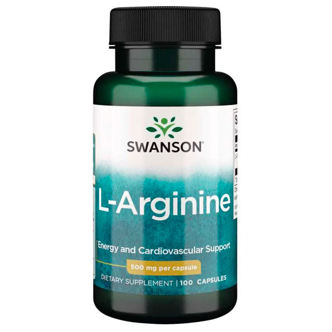 L-Arginine 500 Mg 100 Caps Swanson