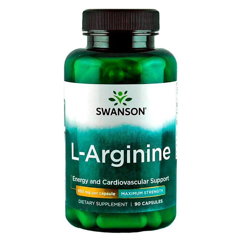 L-Arginine 850 Mg 90 Caps Swanson