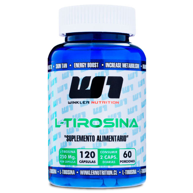L-Tirosina 250 Mg 120 Caps Winkler Nutrition