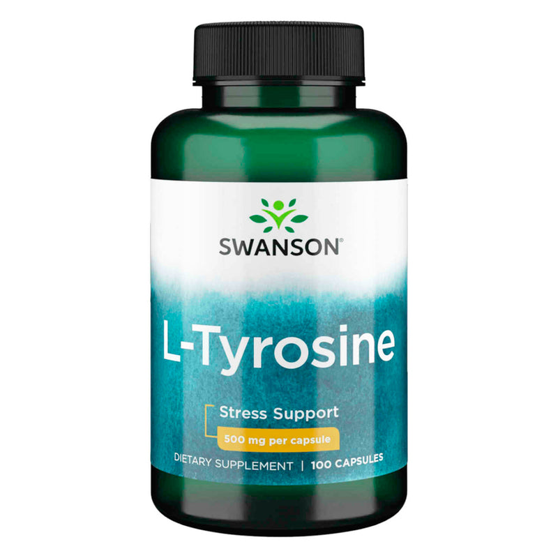 L-Tyrosine 500 Mg 100 Caps Swanson