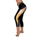 Leggins Capri Durabody Black Gold Active Wear - Suples.cl