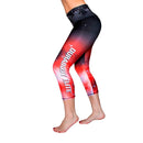 Leggins Capri Durabody Orange Rainbow Active Wear - Suples.cl