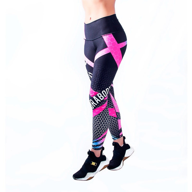 Leggins Durabody Elite Net Black Active Wear - Suples.cl