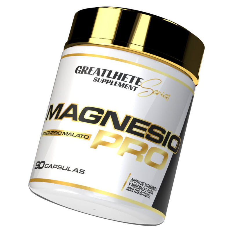 Magnesio Malato Pro Series 90 Caps Greatlhete - Suples.cl