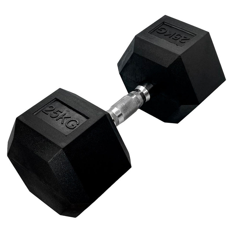 Mancuerna Hexagonal 25 Kg Jungle Fit - Suples.cl