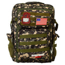 Mochila Military Bag Camo Green 45 Lts Durabody - Suples.cl