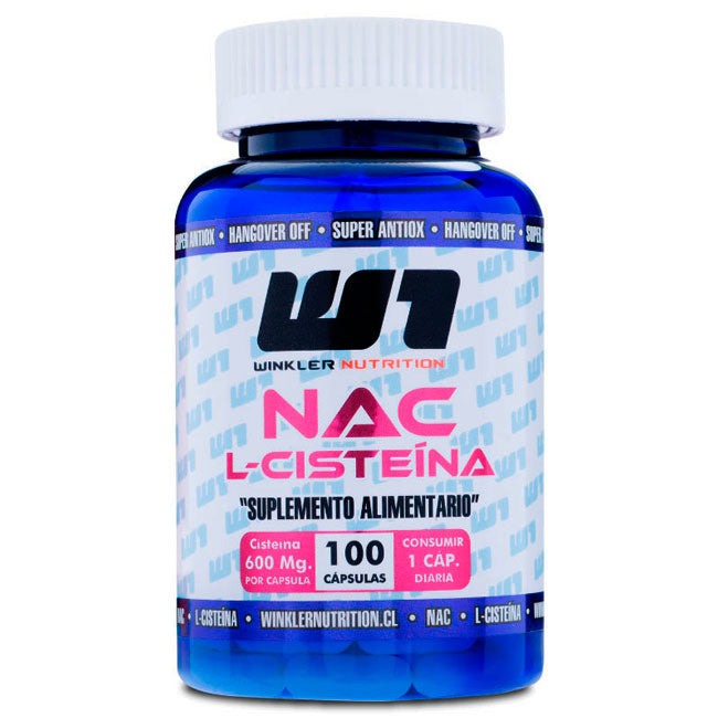 NAC L-Cisteína 600 Mg 100 Caps Winkler Nutrition
