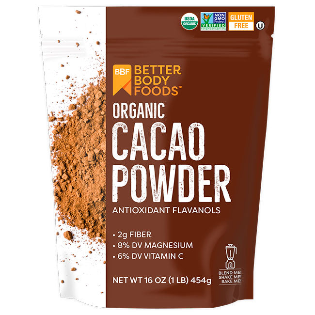 Organic Cacao Powder 454 Grs BBF