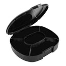 Pastillero Negro 5 Compartimientos BiotechUSA - Suples.cl