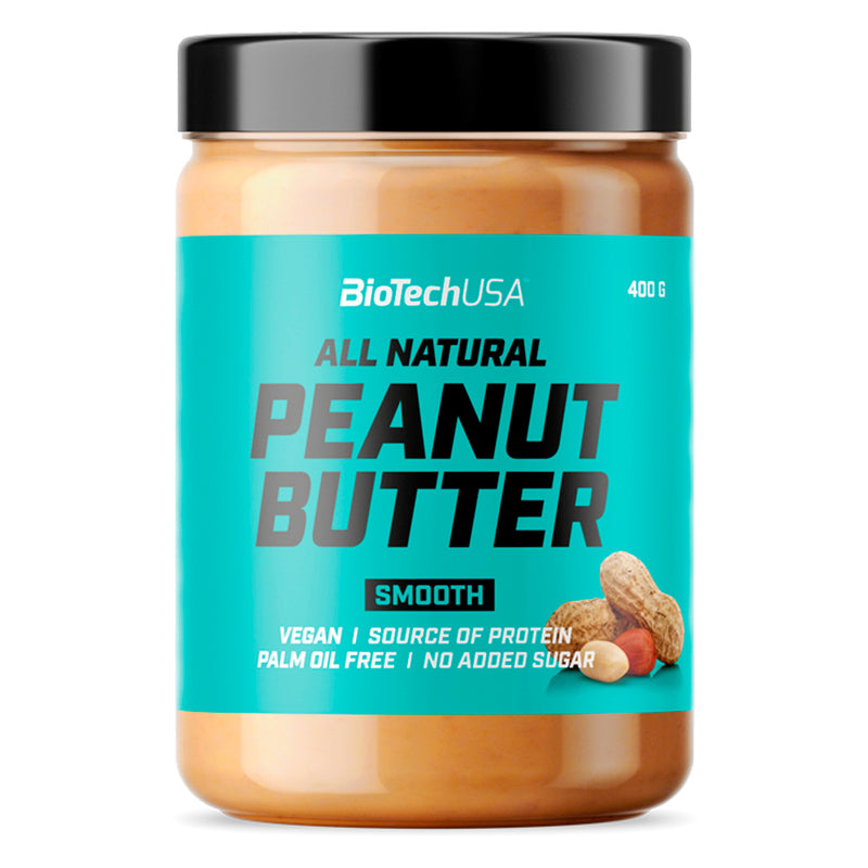 Peanut Butter Smooth 400 Grs BiotechUSA