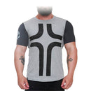 Polera Hombre Cruz Gris BSK0119 Black Skull - Suples.cl