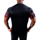 Polera Manga Corta Athletic Black Durabody Hombre - Suples.cl