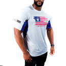 Polera Manga Corta Athletic White Durabody Hombre - Suples.cl