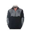 Polerón Hombre Negro con Cierre Black Skull BSK 6004 - Suples.cl