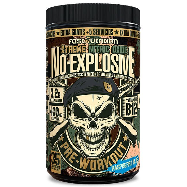 Pre Workout N.O. Explosive 35 Serv - Fast Nutrition - Suples.cl