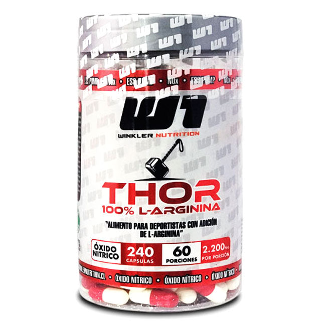 Thor 100% L-Arginina 240 Caps Winkler Nutrition