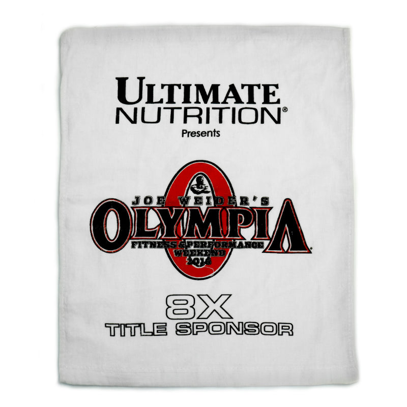 Toalla Blanca Olympia Ultimate Nutrition