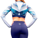 Top Manga Larga Durabody Active Blue DURATECH™ LINE - Suples.cl