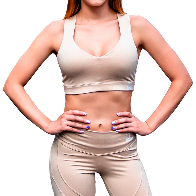 Top Sport Bra Durabody Active Beige DURATECH™ LINE - Suples.cl