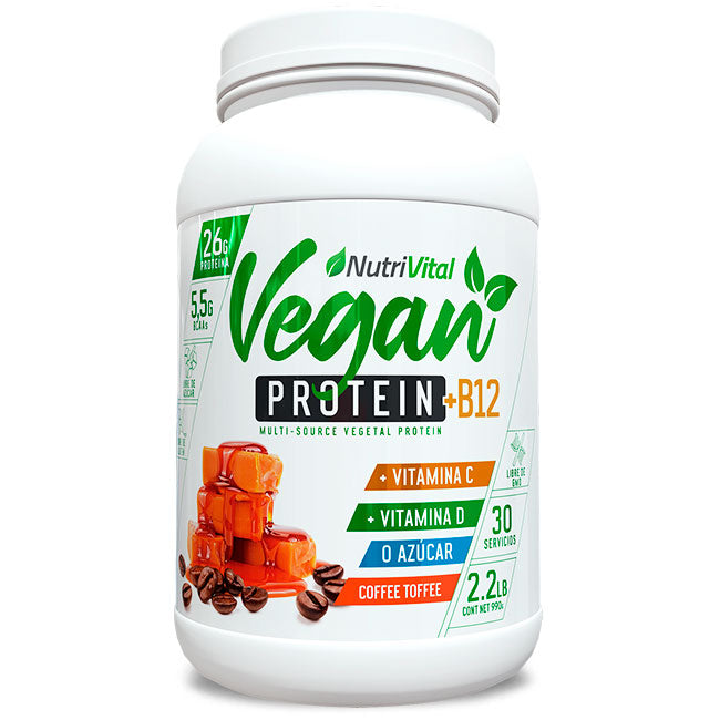 Vegan Protein + B12 2.2 Lbs 30 Serv Nutrivital